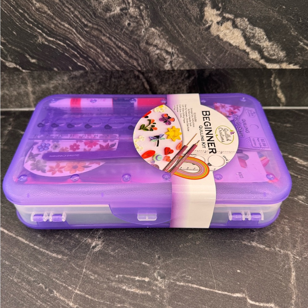 Purple Beginner Arts & Crafts Office Kit - Picture 2 of 4